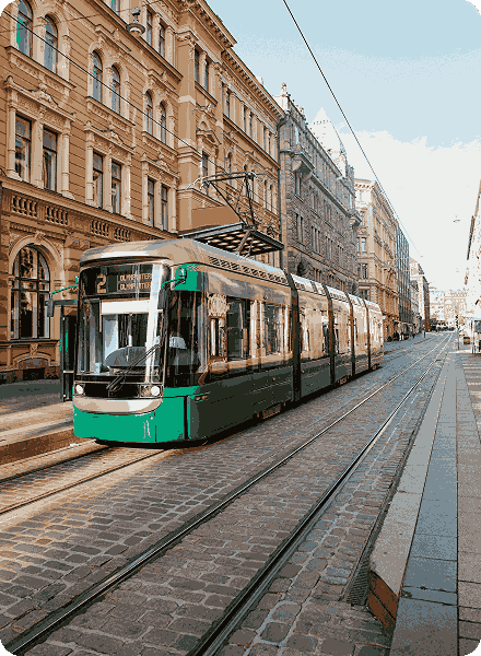 Helsinki city representing our inspiration